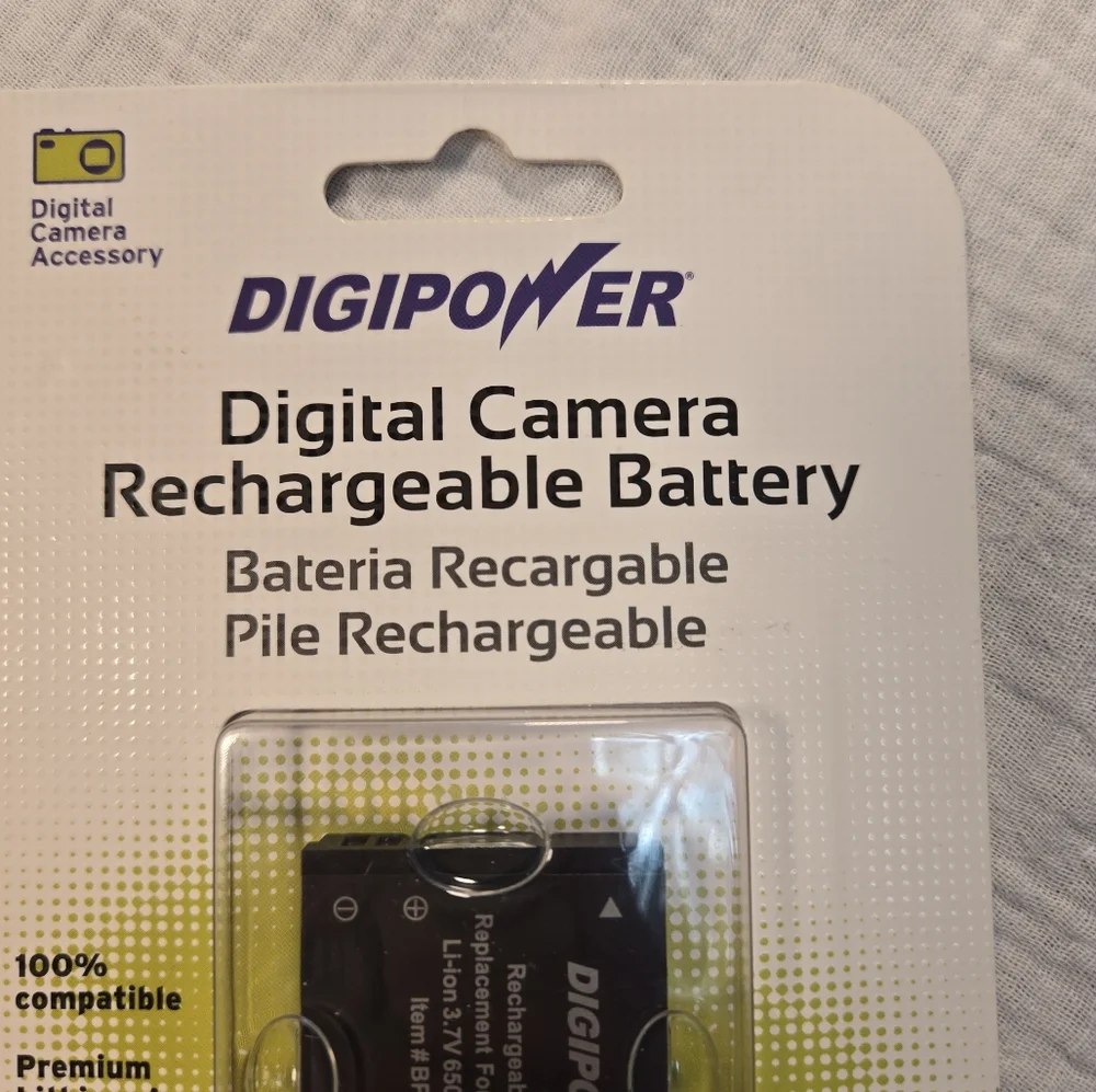 DigiPower Rechargeable Battery for Canon NB-6L Camera Battery
